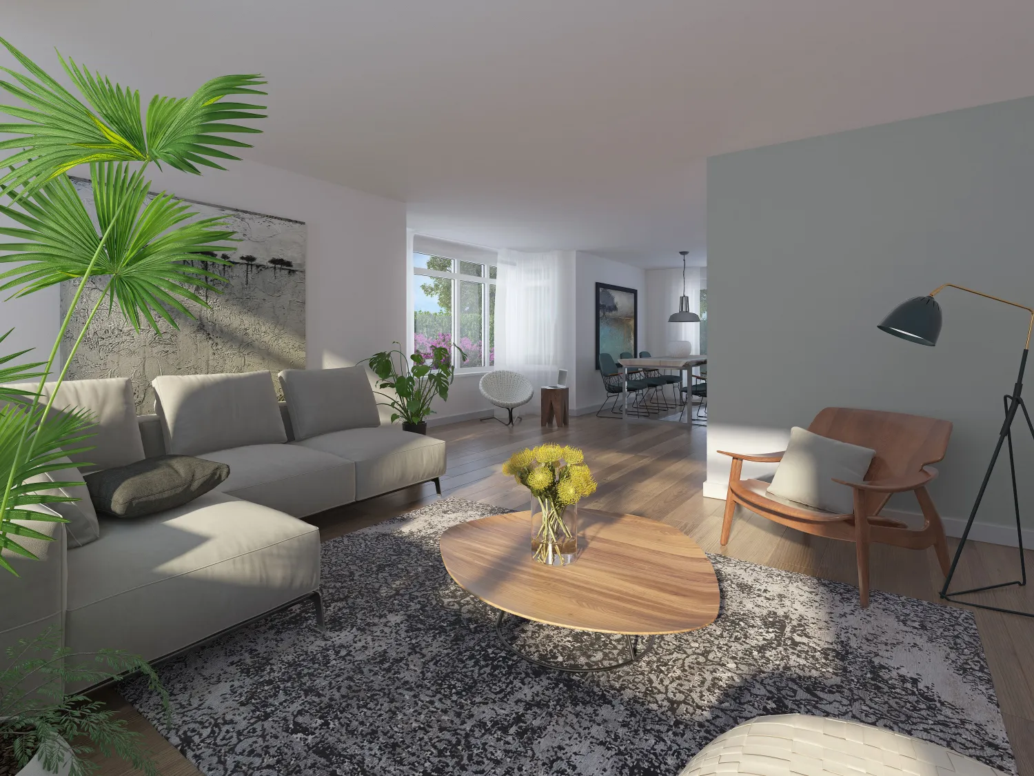 Nieuwbouwwoning impressie