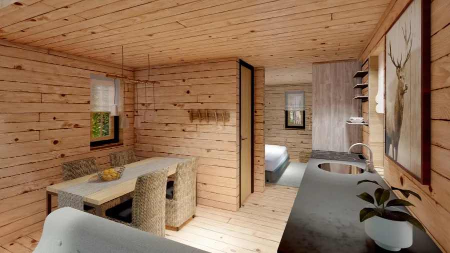 Vakantiepark interieur
