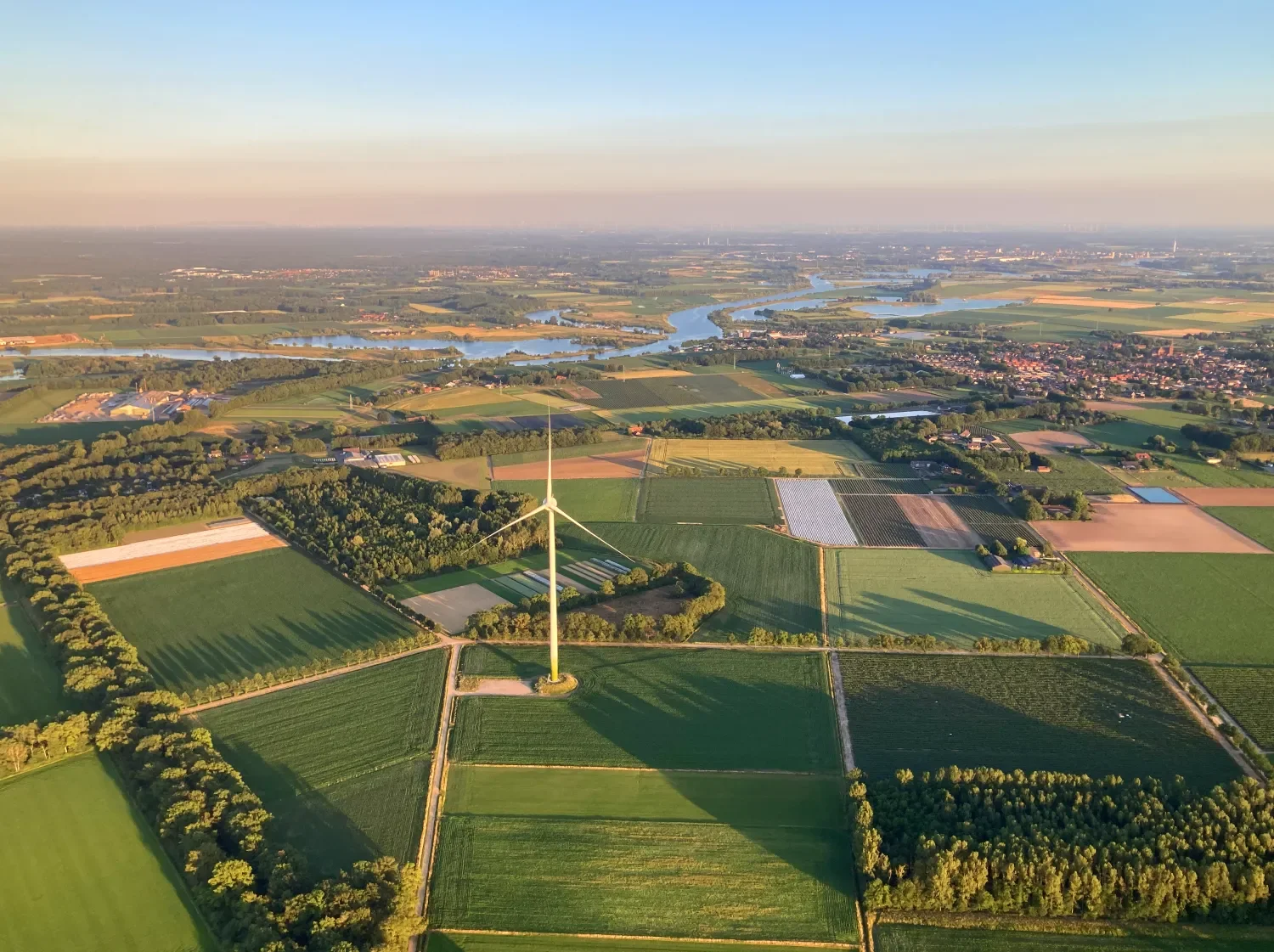 Landschap midden Limburg