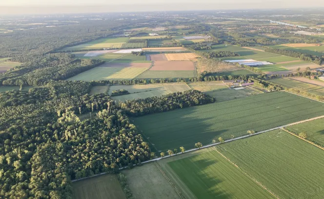 Luchtfoto Midden Limburg